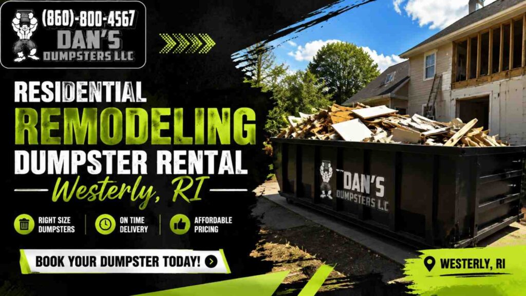 Residential Remodeling Dumpster Rental