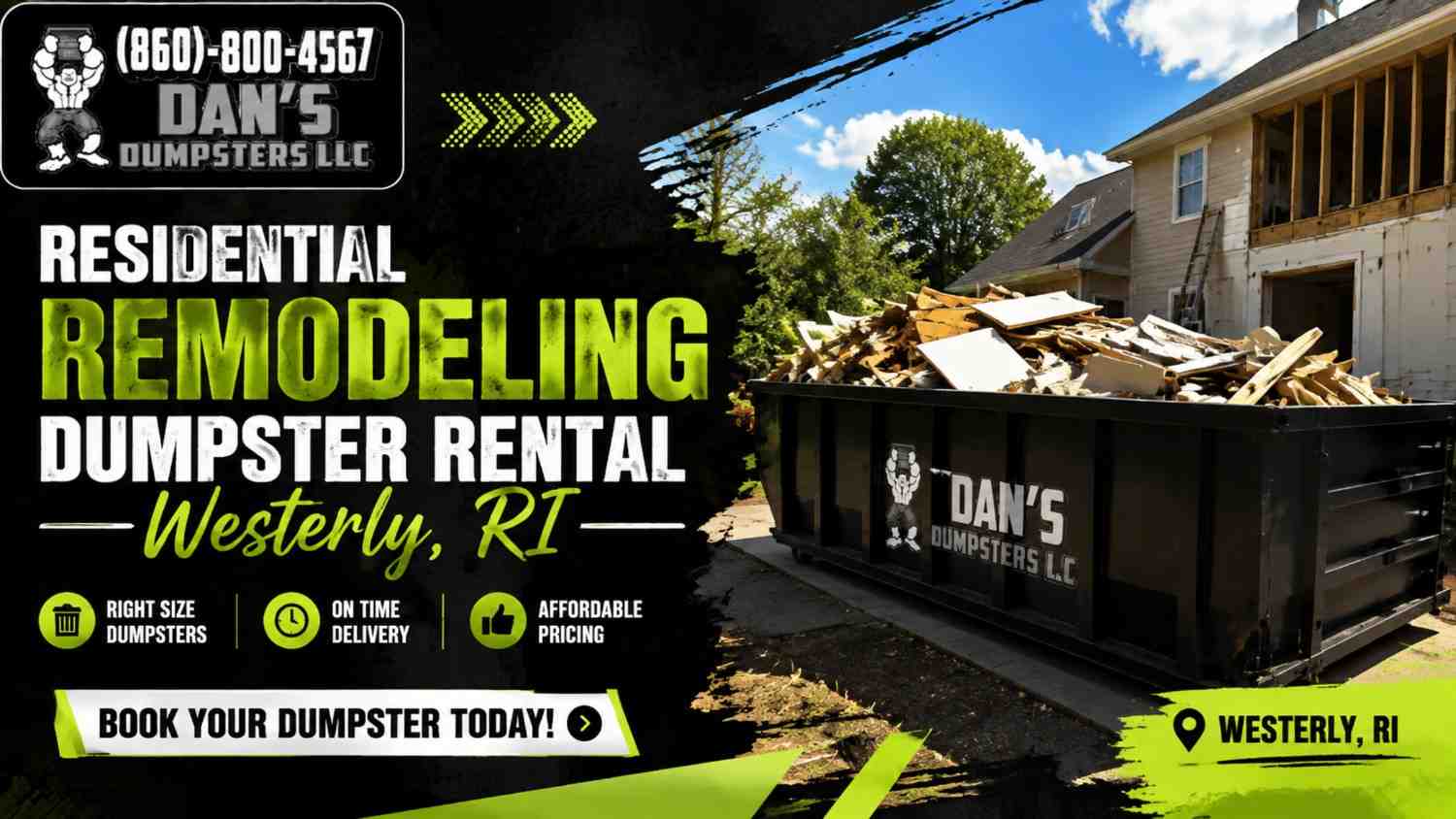 Residential Remodeling Dumpster Rental